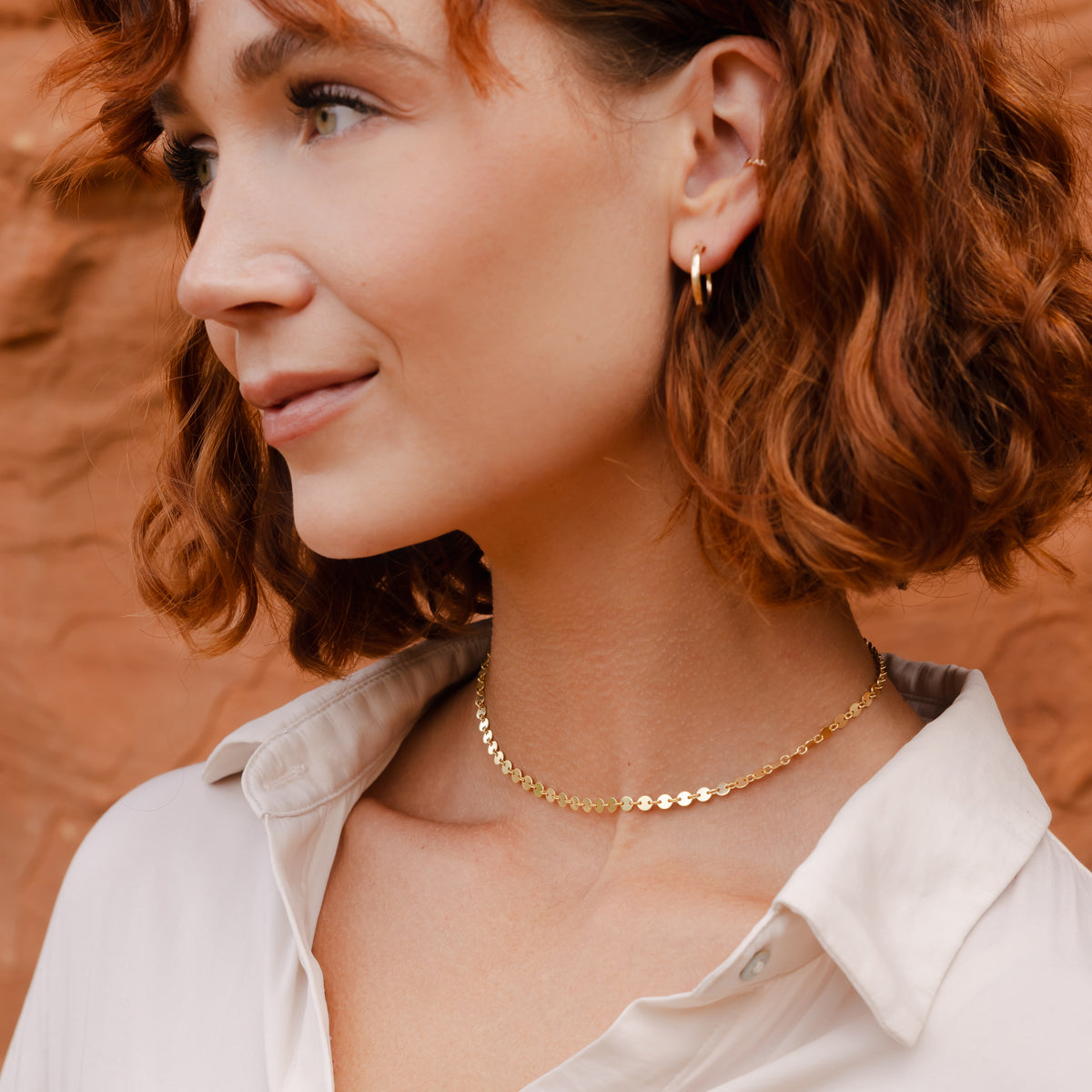 Poppy choker necklace luca 2025 and grae