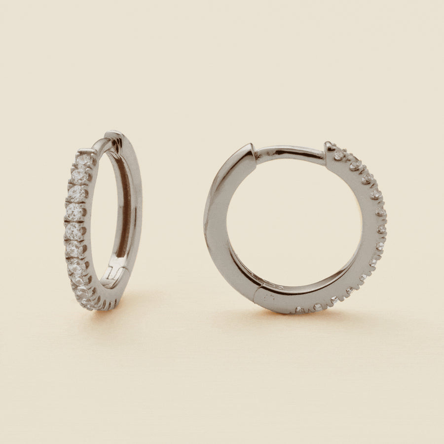 Luxe Hoop & Stacking Band Set Lifestyle