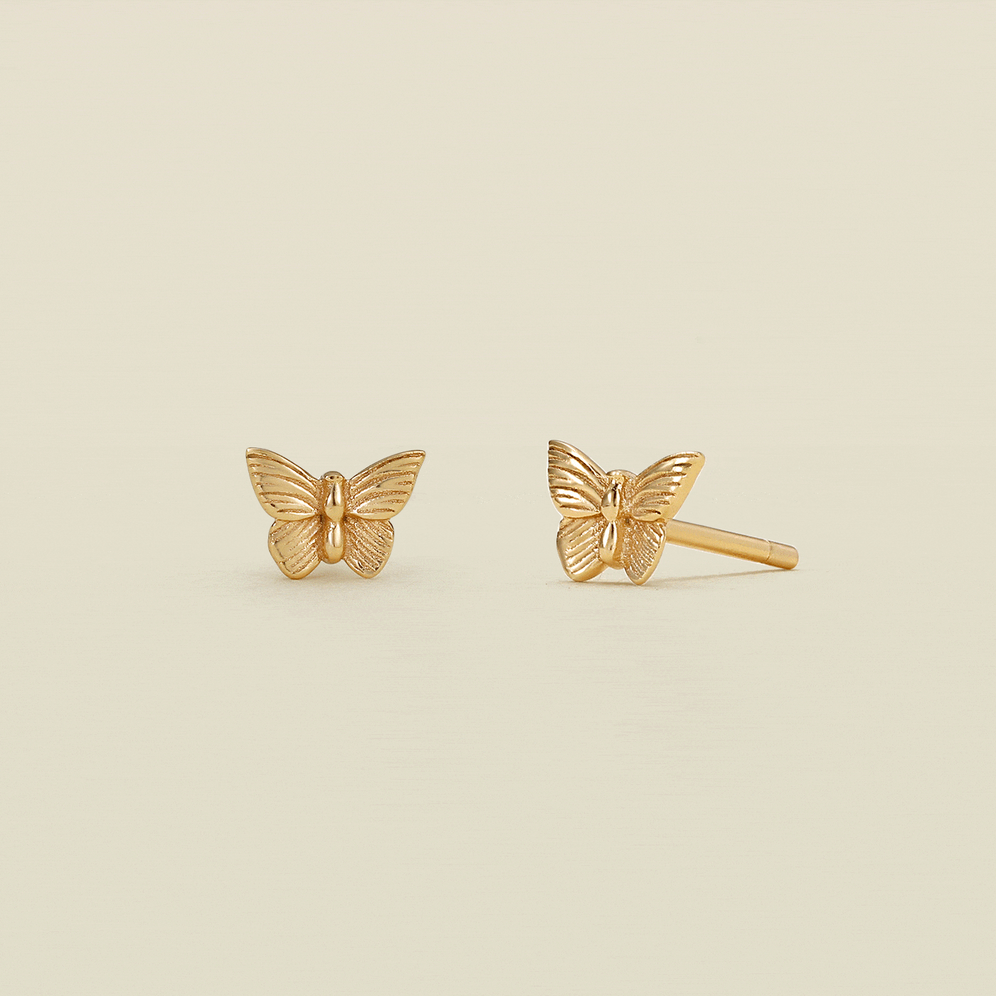 Butterfly Stud Earrings Made By Mary