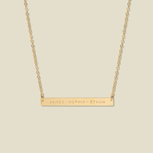 Everly Bar Necklace