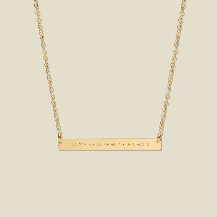 Everly Bar Necklace