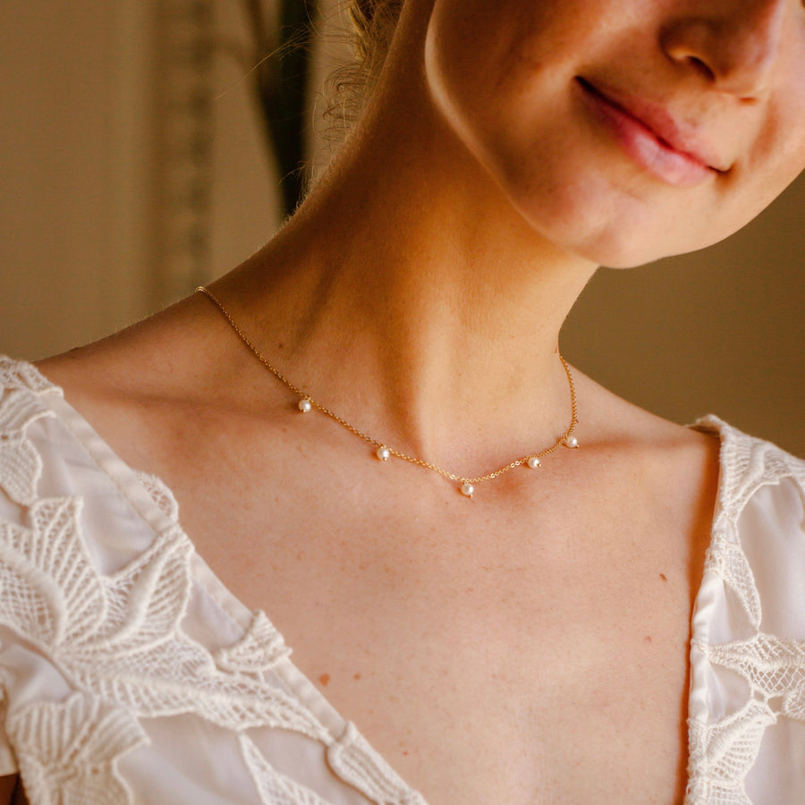 Floating Pearl Necklace | Final Sale Lifestyle