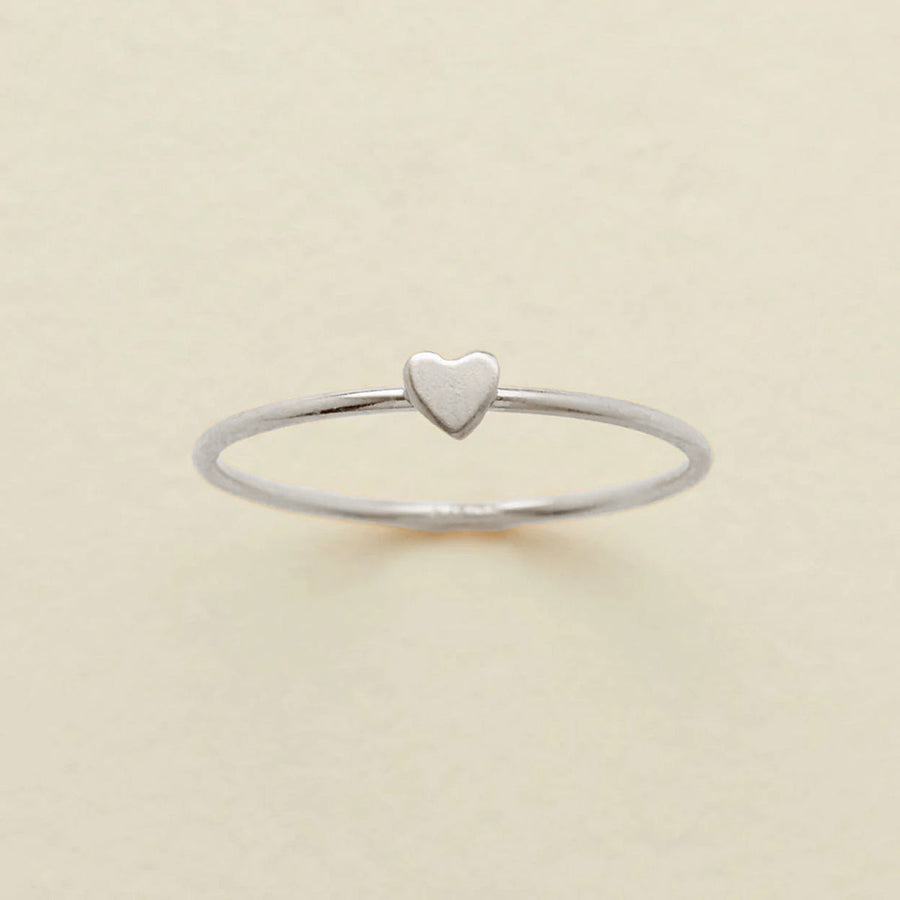 Heart Stacking Ring - Final Sale Lifestyle