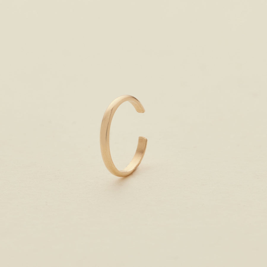 Luster Rounded Cuff Earring - Single