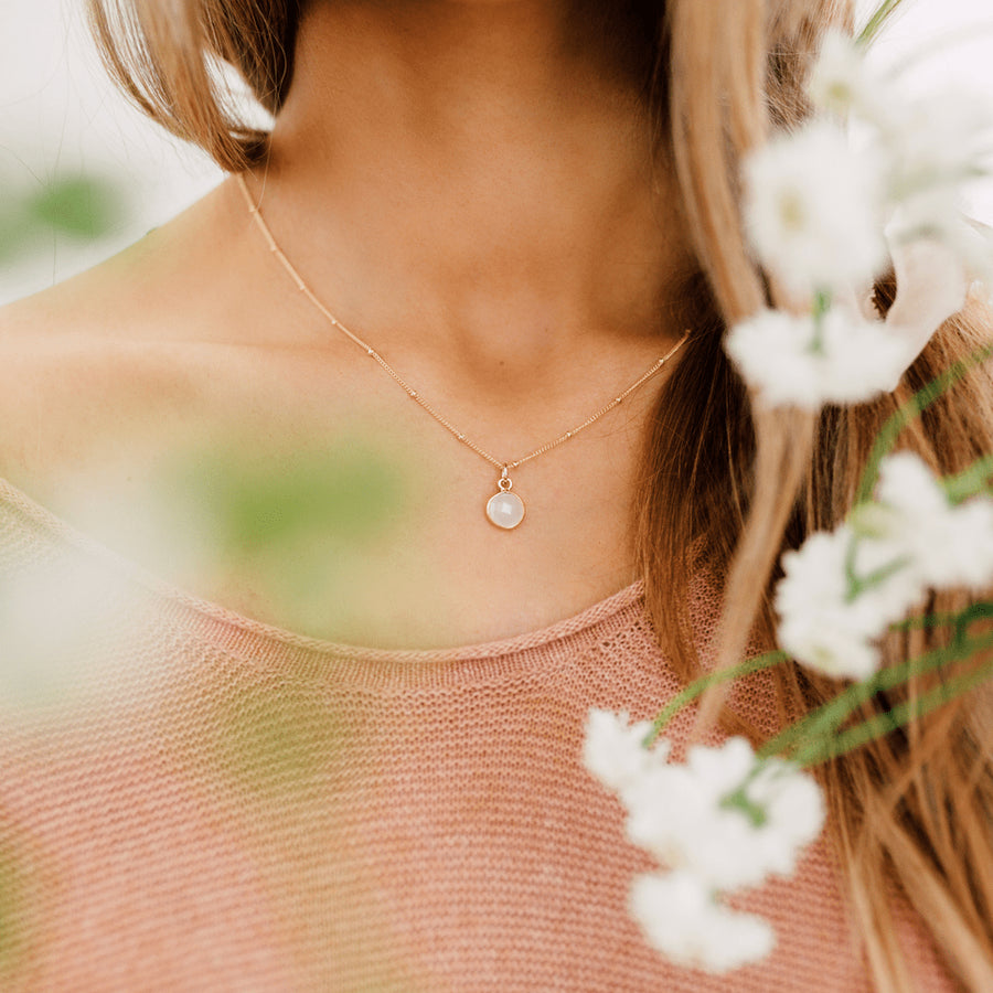 Petal Gemstone Necklace | Final Sale Lifestyle