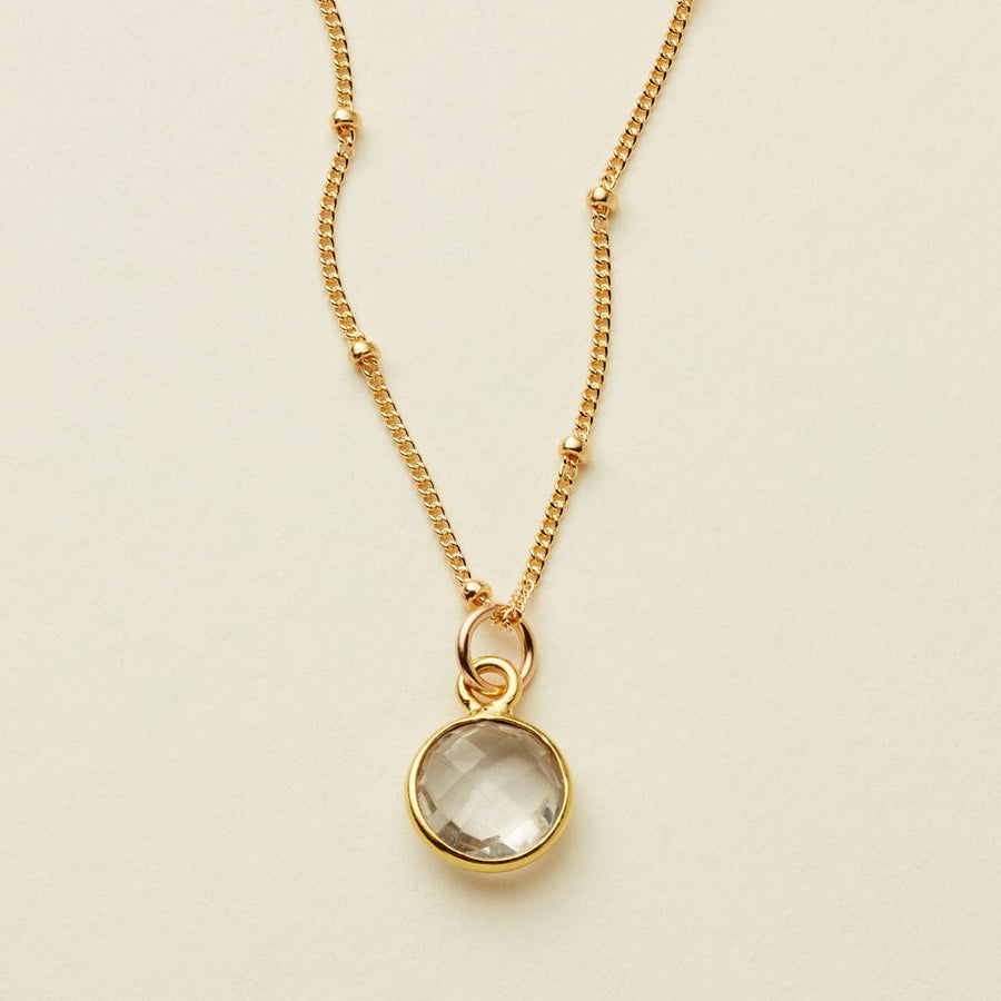 Prism Gemstone Necklace | Final Sale