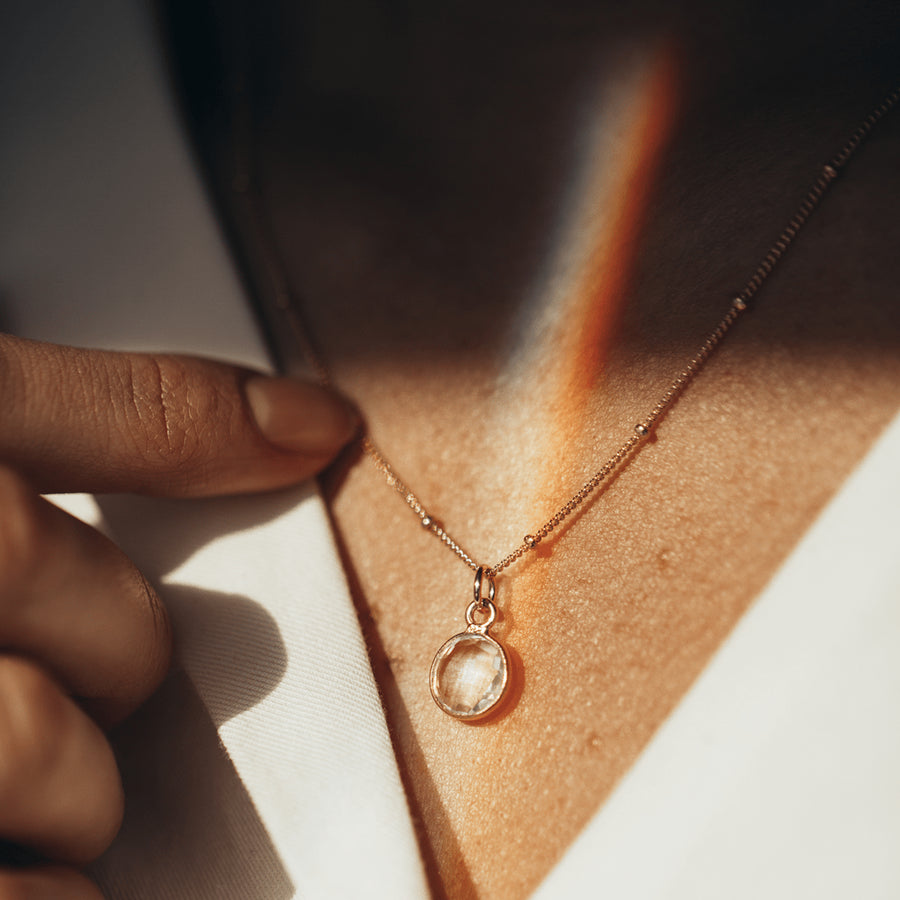 Prism Gemstone Necklace | Final Sale Lifestyle