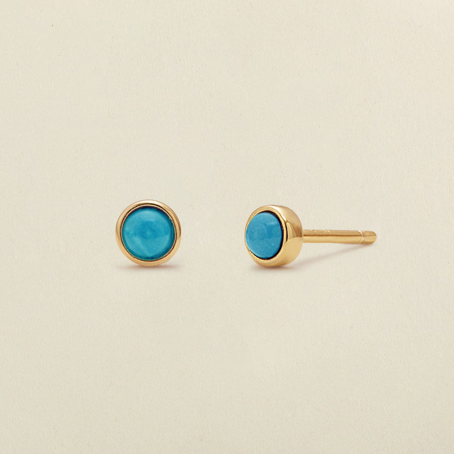 Turquoise Stud Earrings | Final Sale
