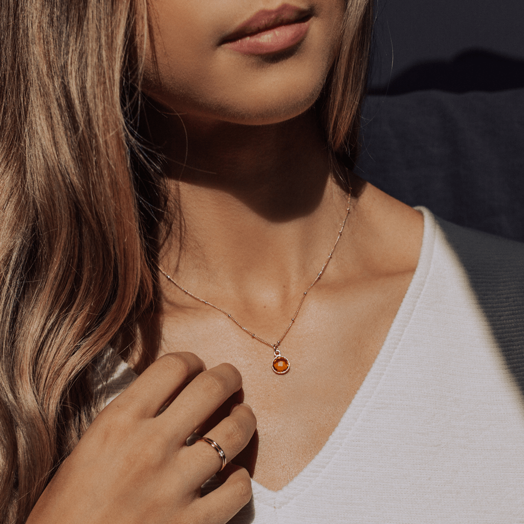 Afterglow Gemstone Necklace Necklace