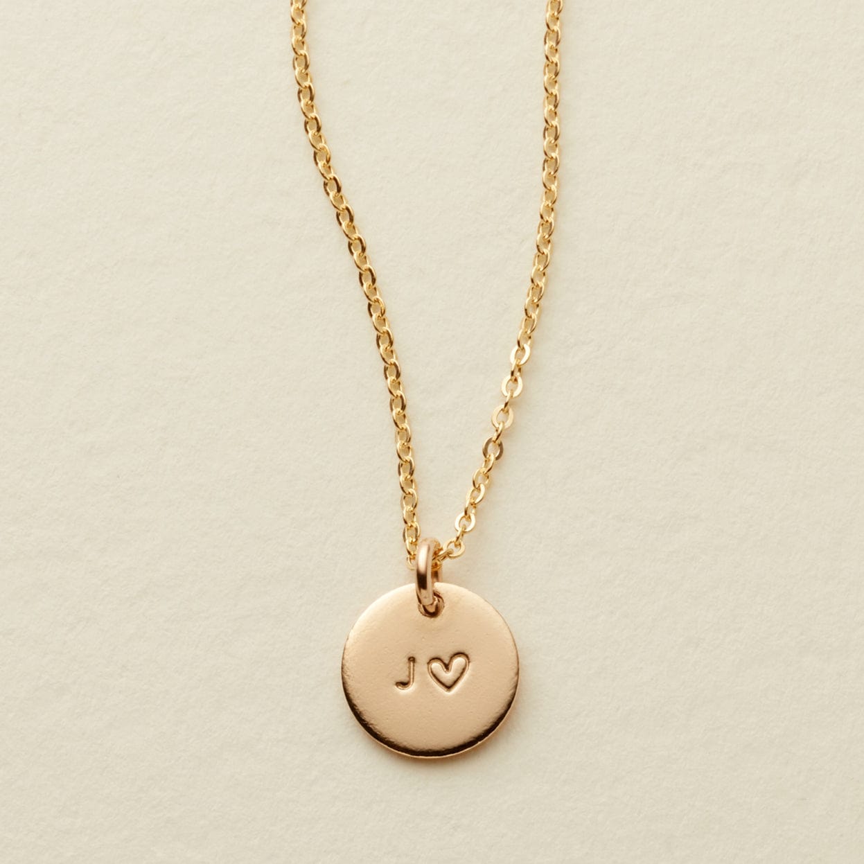 Amore Disc Necklace Necklace