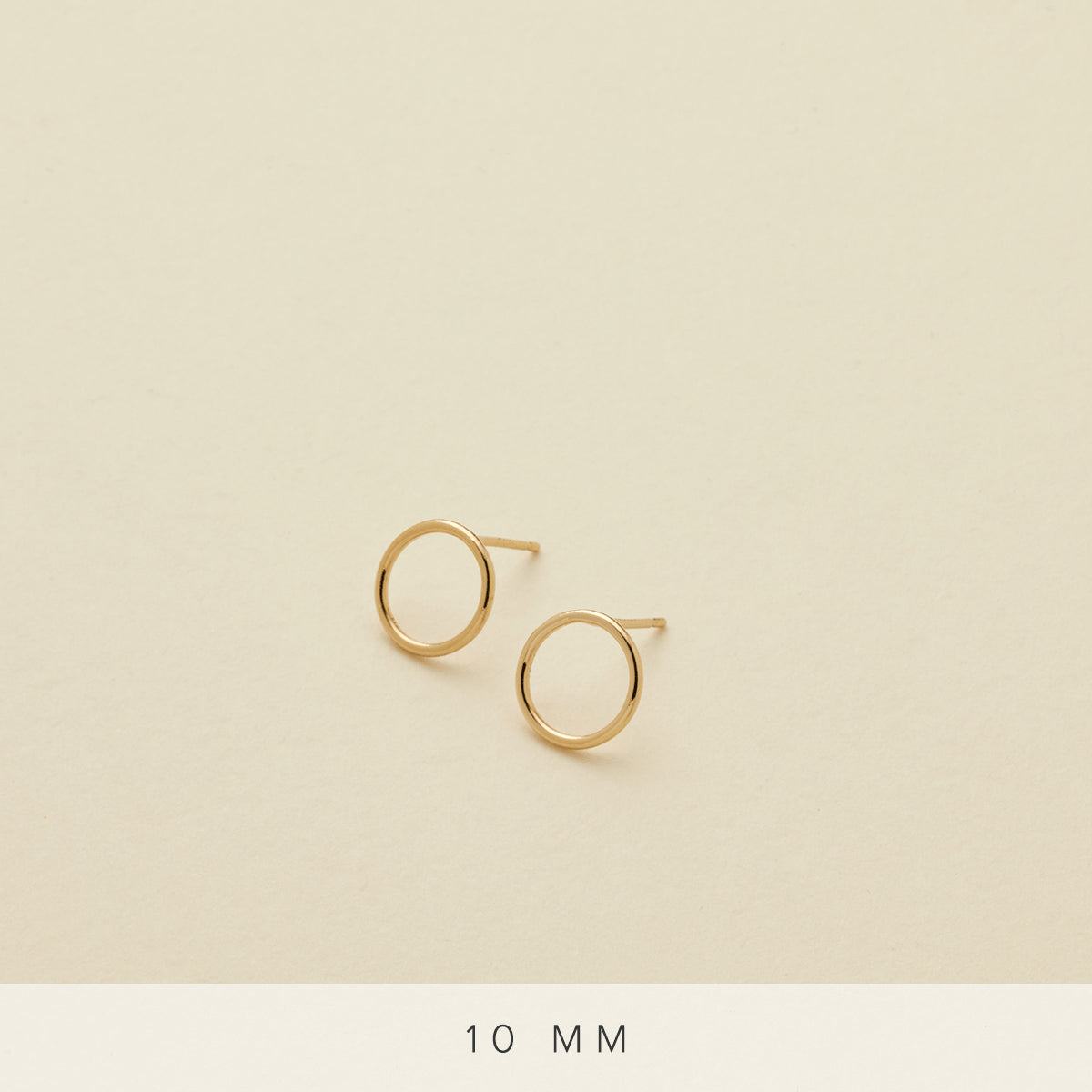 Circlet Earrings Gold Filled / 10mm Earring