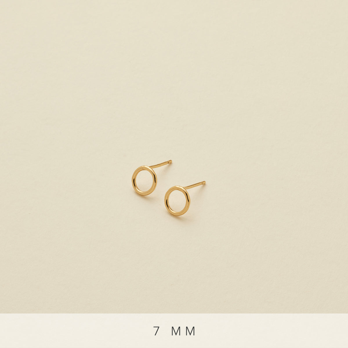 Circlet Earrings Gold Filled / 7mm Earring