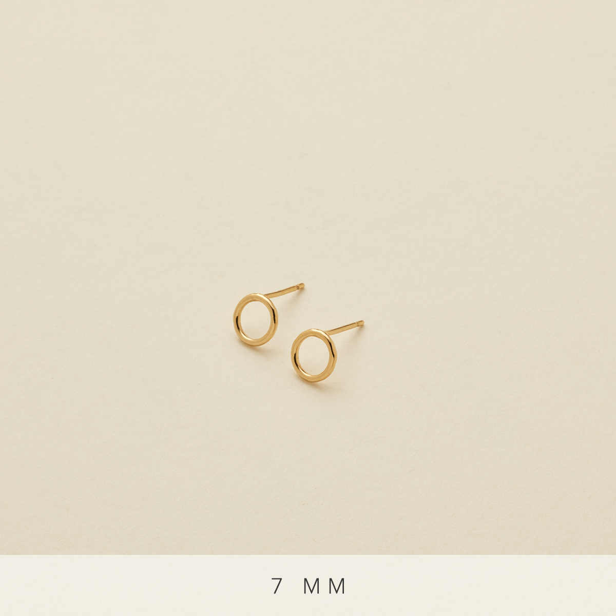 Circlet Earrings Gold Filled / 7mm Earring