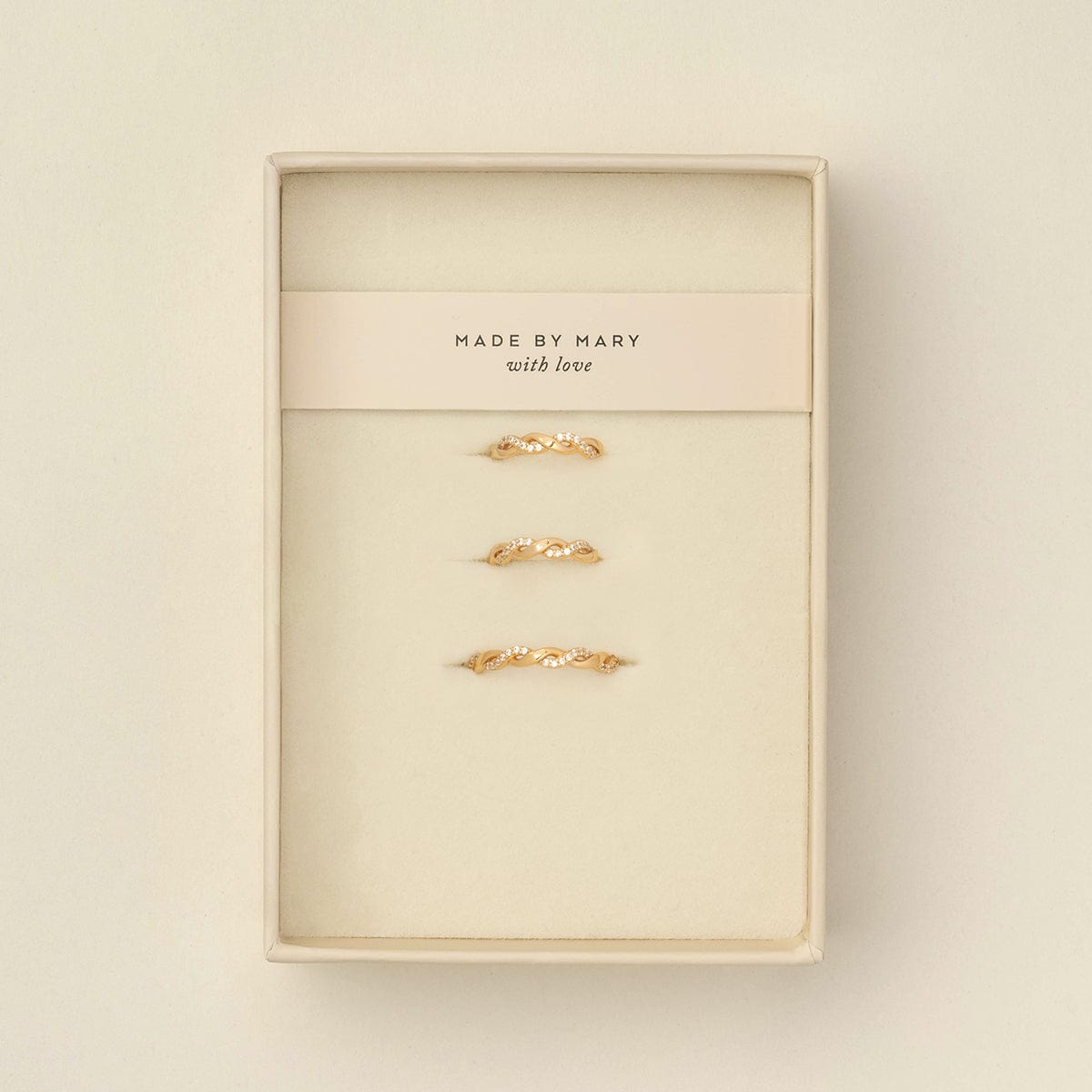 CZ Laurel Set Gold Vermeil / 5 Jewelry Set
