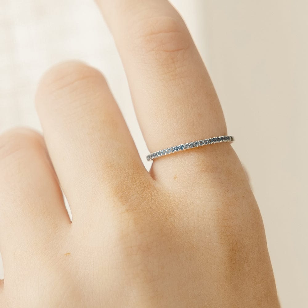 December Birthstone Stacking Ring | Gold Vermeil | Birthstone Ring ...