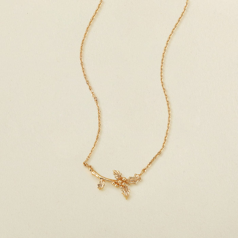 December Everbloom Birth Flower Necklace