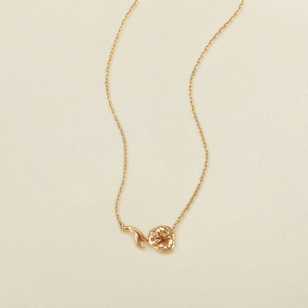 february everbloom birth flower necklace gold vermeil necklace 30284930809929 grande