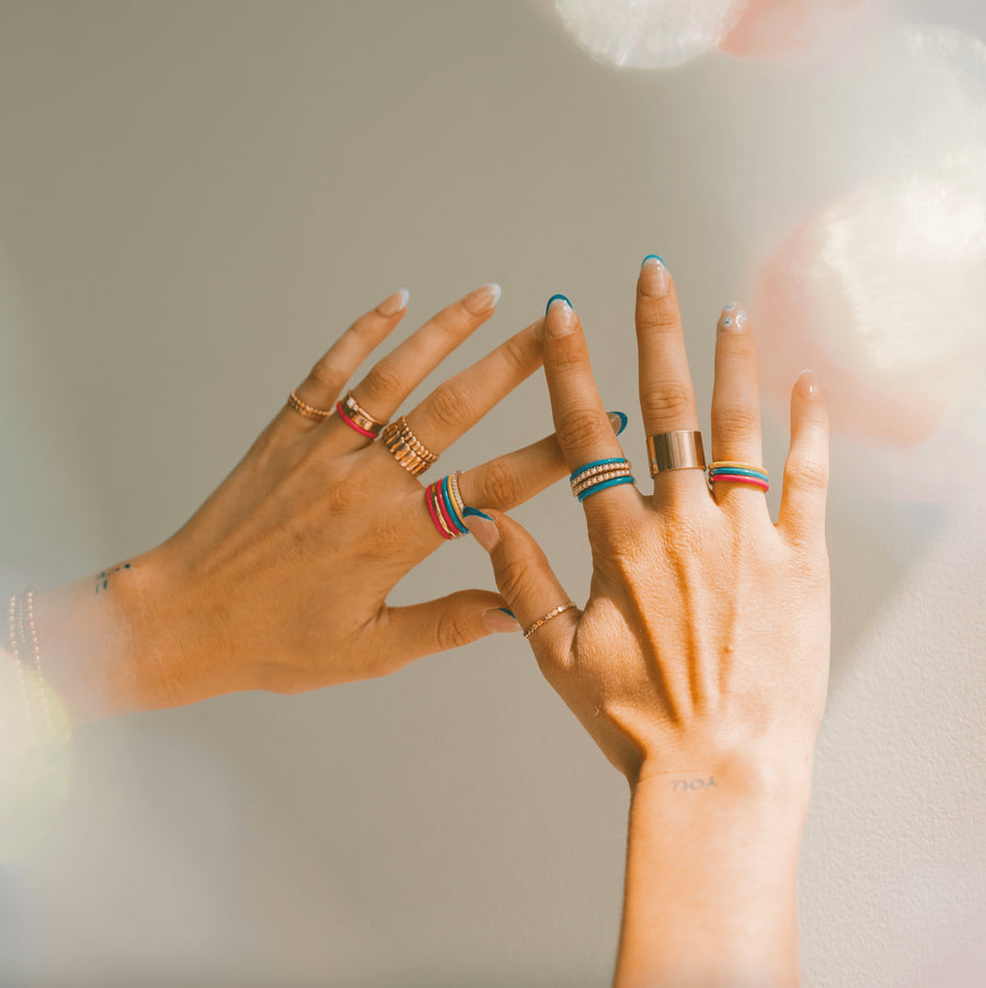 Good Vibes Stacking Ring | Final Sale