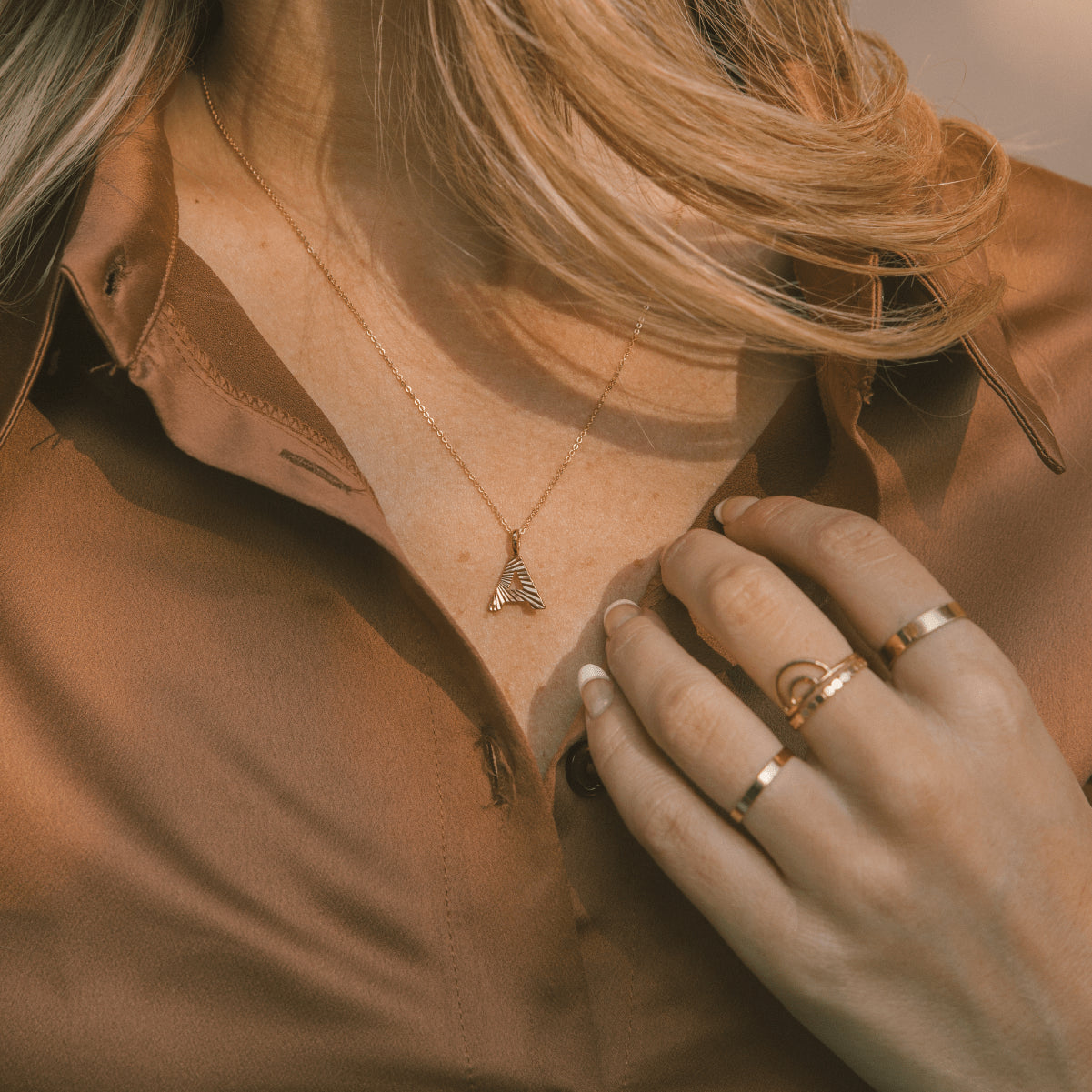 Made by mary initial necklace Clearance