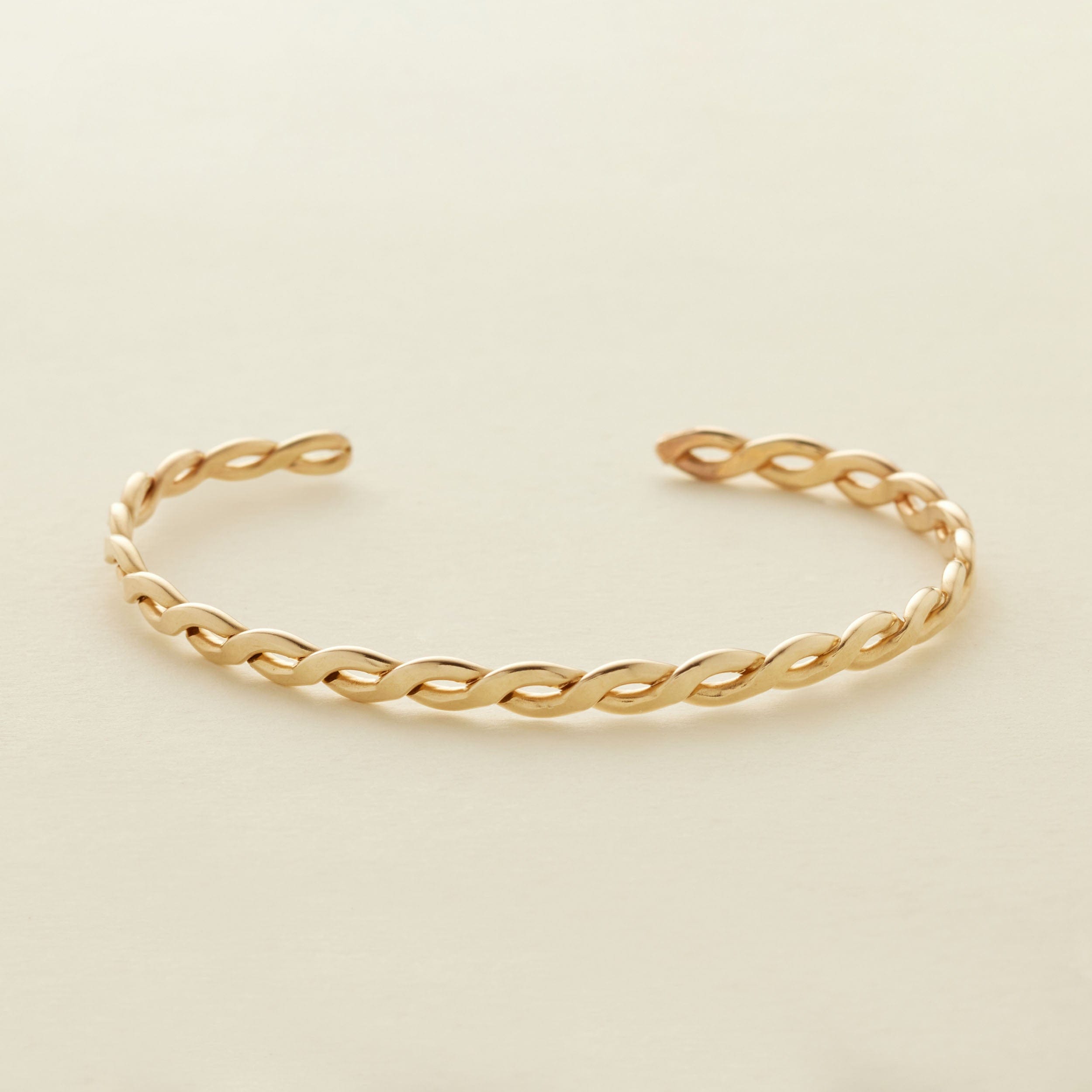 Laurel Cuff Bracelet Gold Filled / 6" Bracelet