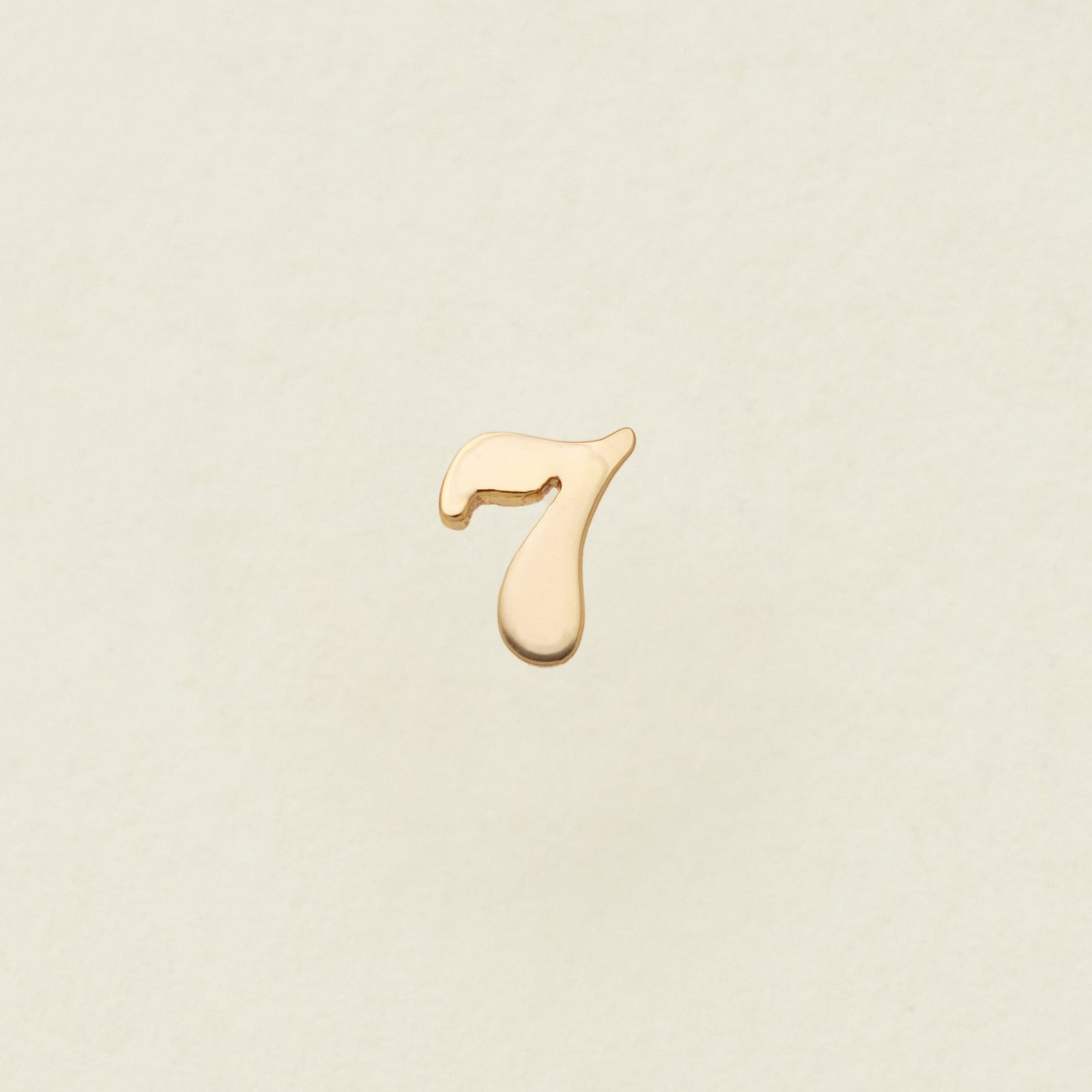 Lucky Stud Earring - Gold Gold Vermeil / Seven Earring