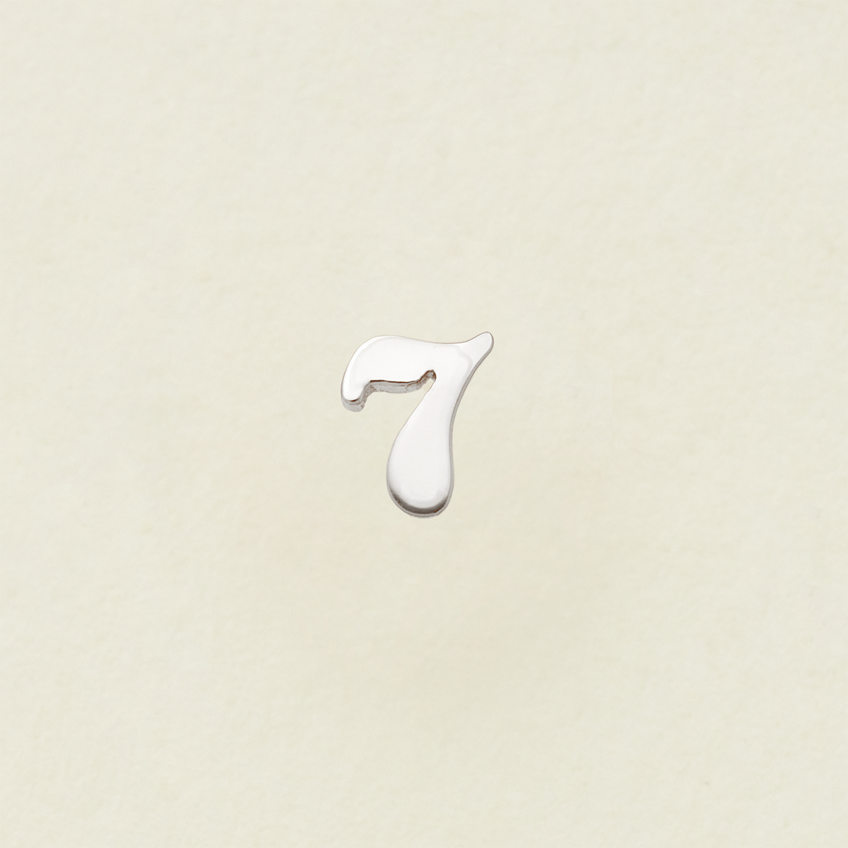 Lucky Stud Earring - Silver Silver / Seven Earring