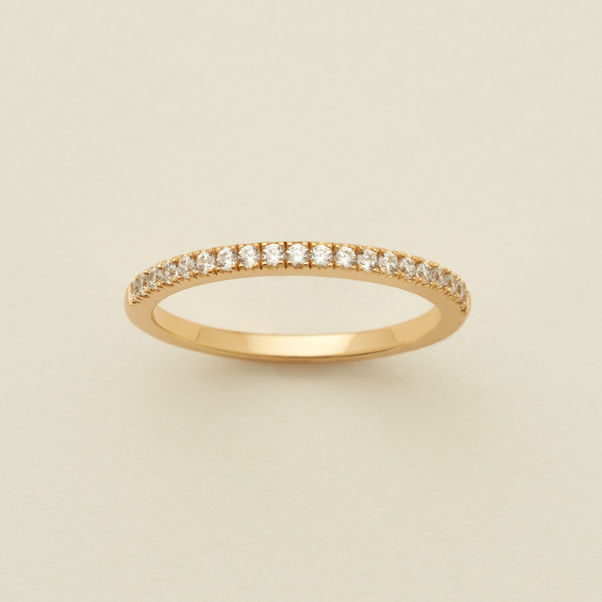 Luxe Stacking Band Ring Gold Vermeil / 5 Ring
