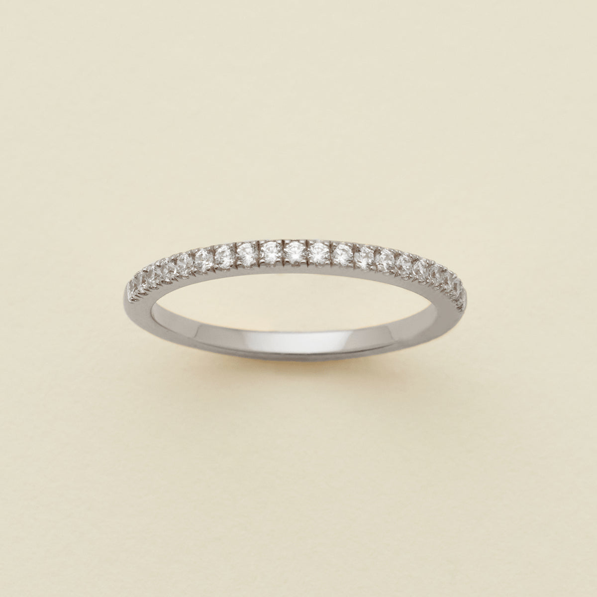 Luxe Stacking Band Ring Silver / 5 Ring