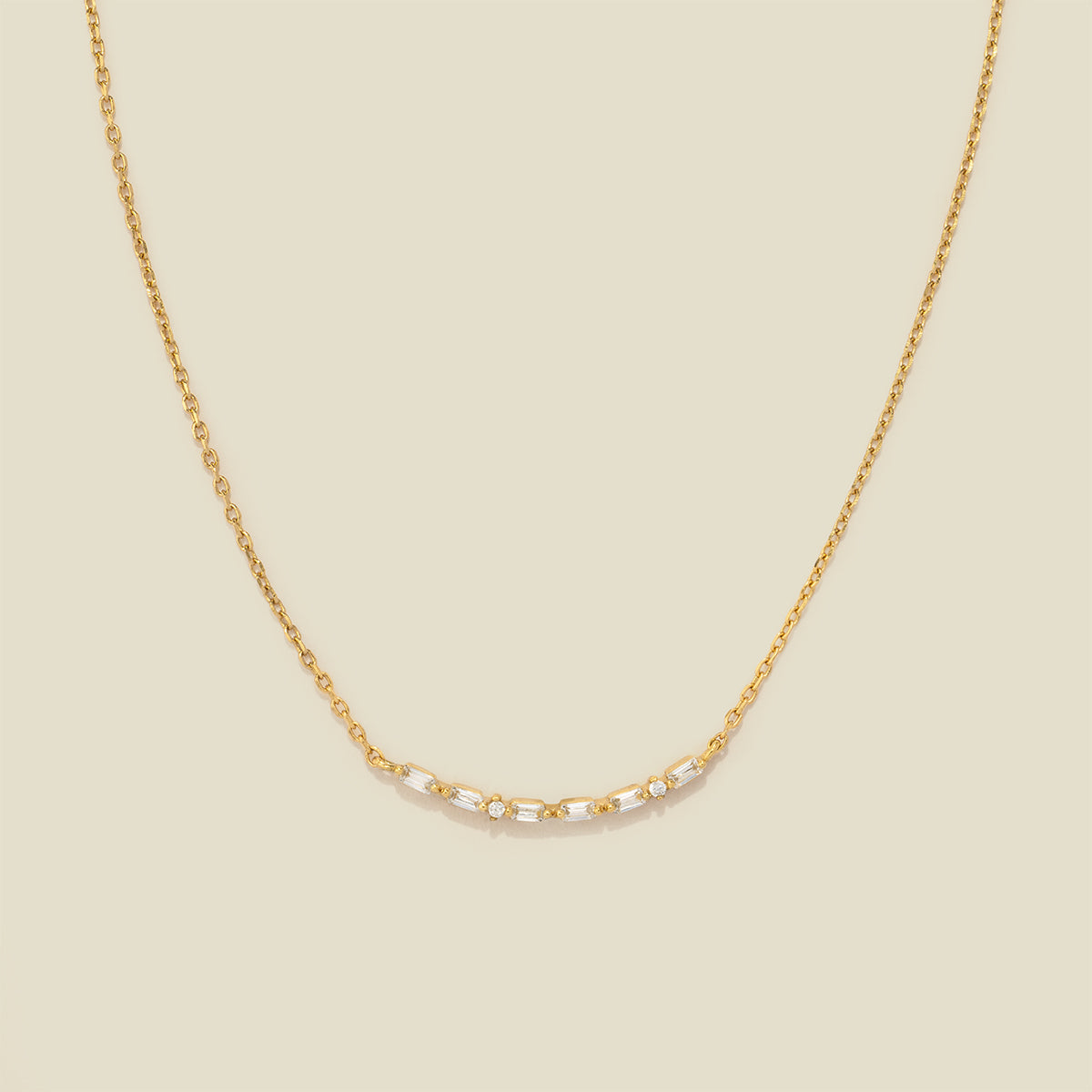 Mama Morse Code Necklace Gold Vermeil Necklace