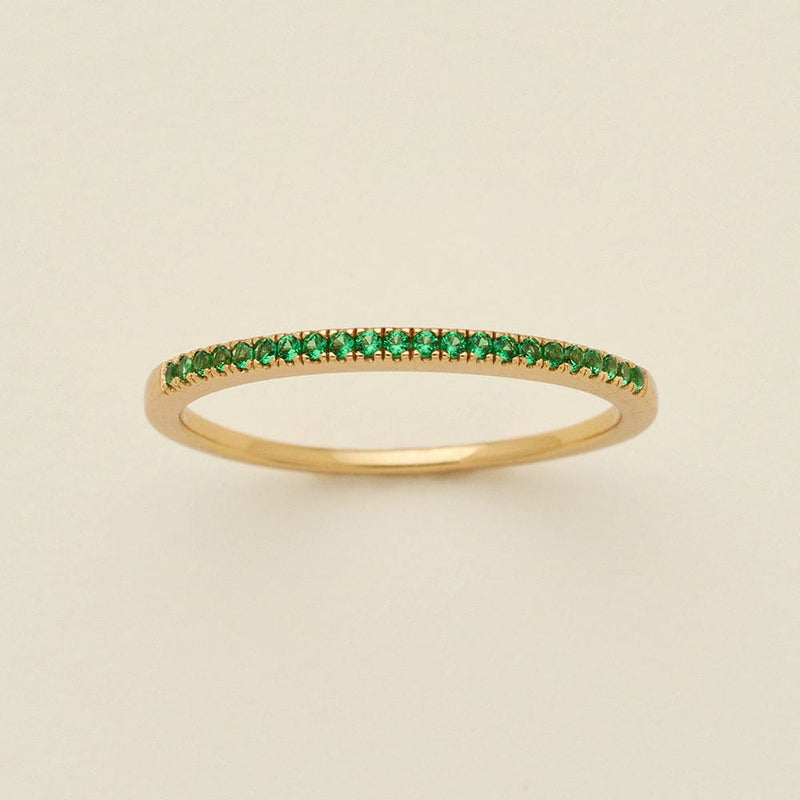 BIRTHSTONE STACKABLE RINGS - MAY