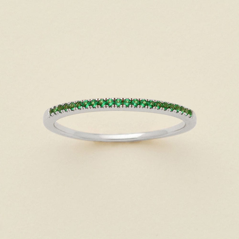 BIRTHSTONE STACKABLE RINGS - MAY main image 1
