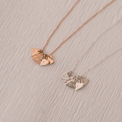 Mini Sweetheart Stacker Necklace | The Little's Collection – Made By Mary