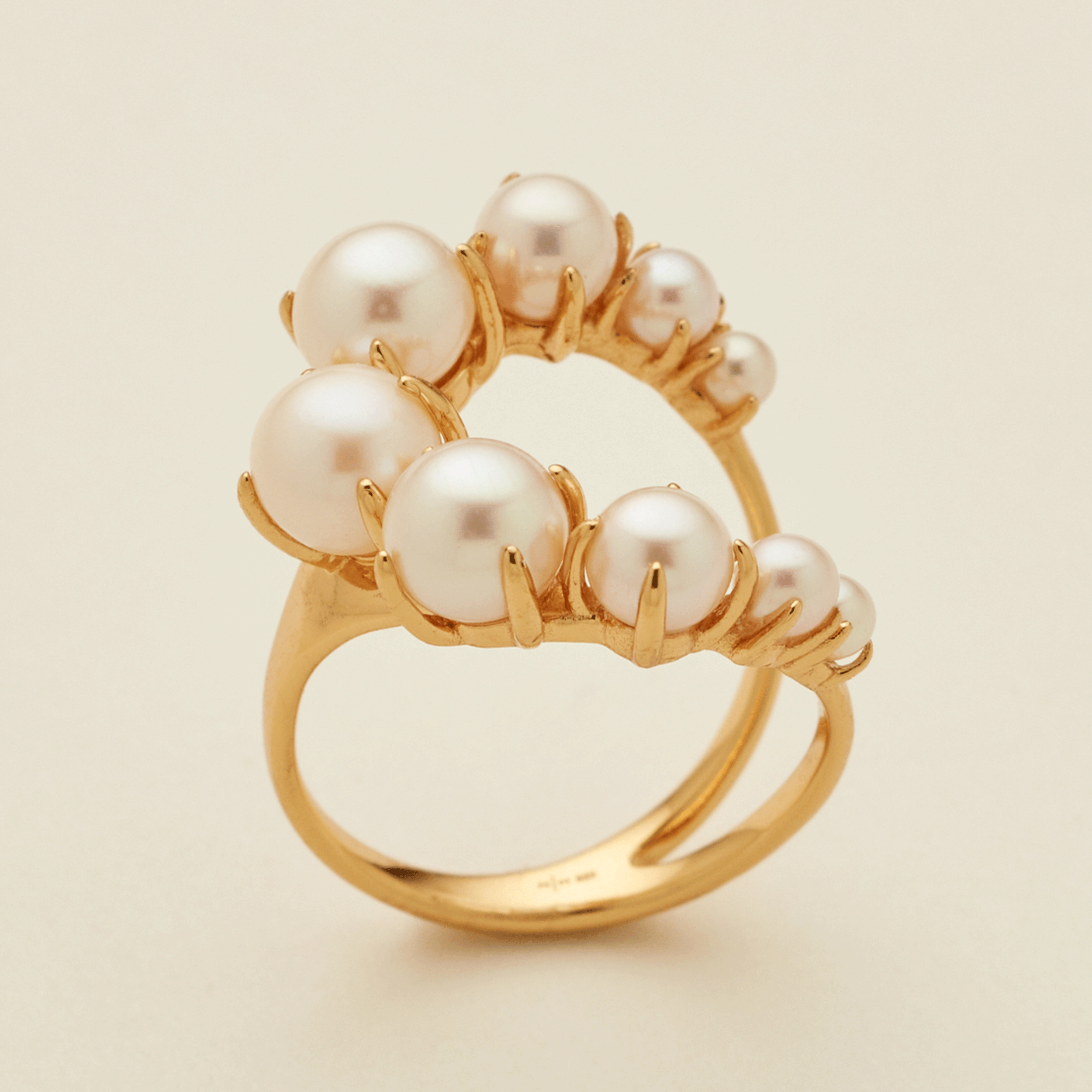 Pearl Cocktail Ring Made By Mary
