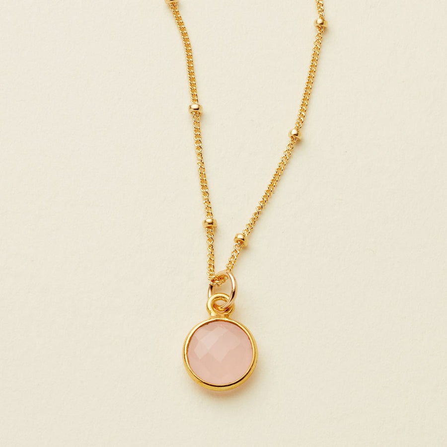 Petal Gemstone Necklace