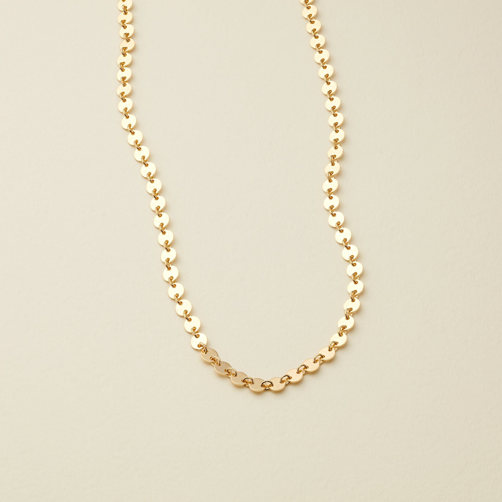 Poppy Choker Necklace Gold Filled / 13"-14" Necklace