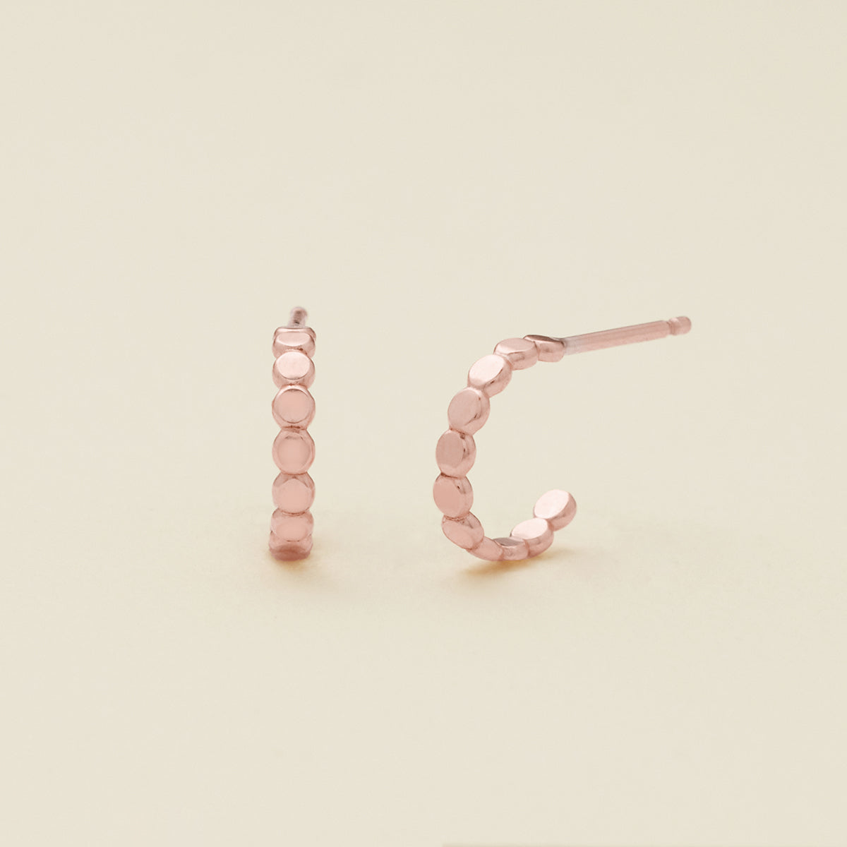 Poppy Hoop Earrings | Final Sale Rose Gold Filled / 10mm Earring