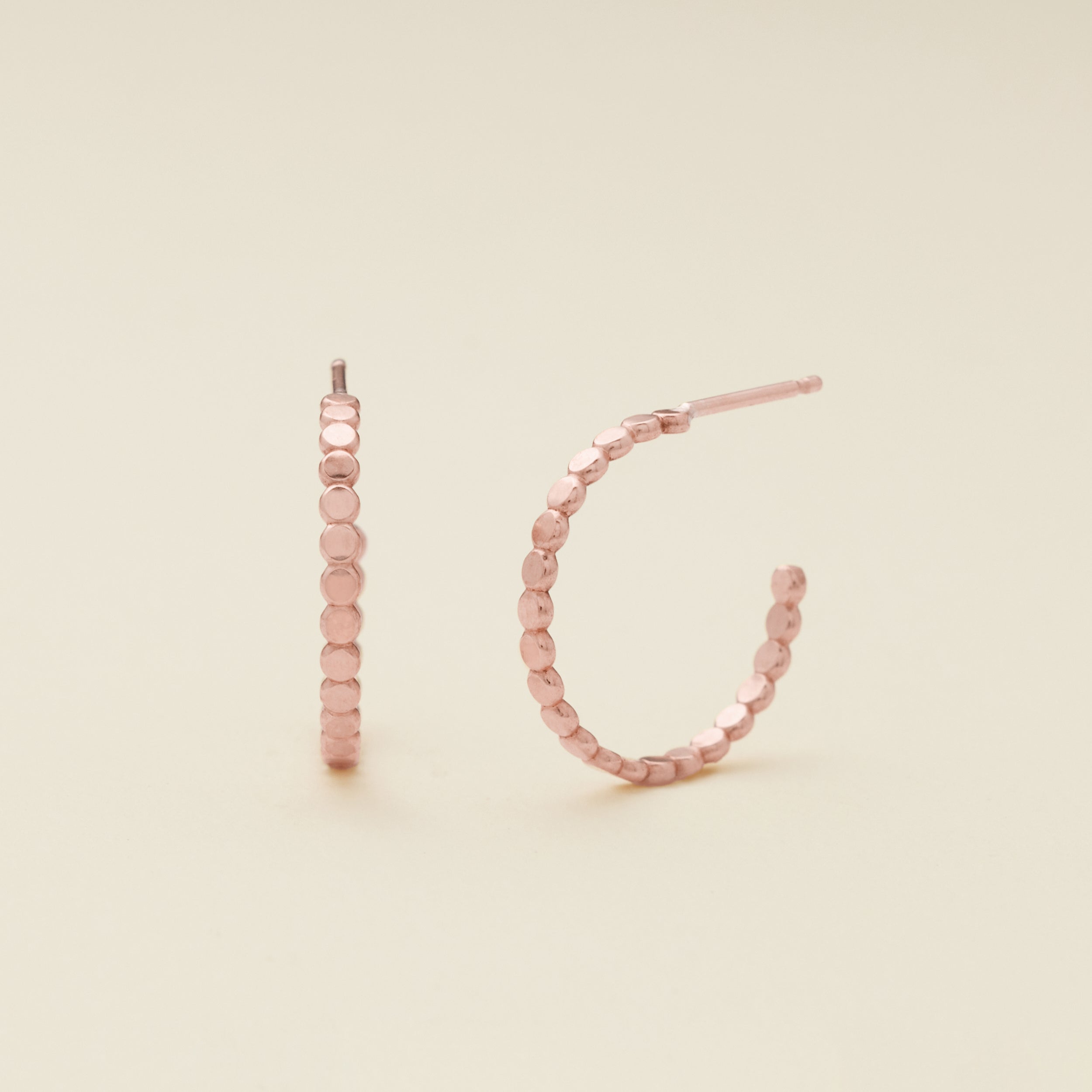 Poppy Hoop Earrings | Final Sale Rose Gold Filled / 20mm Earring