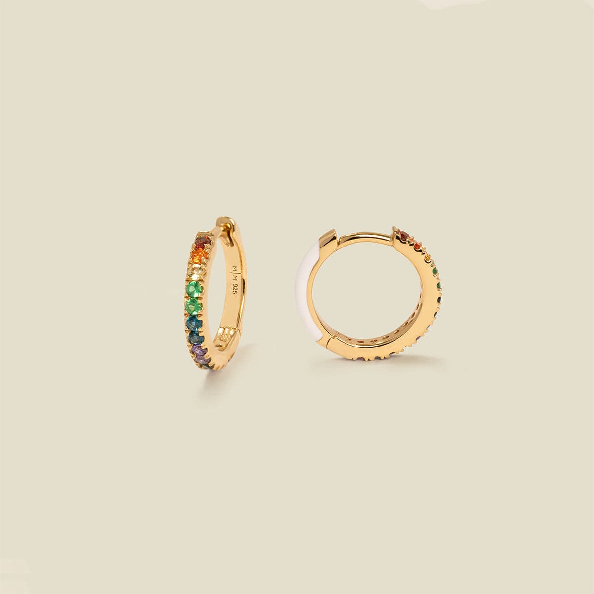 Pride Ring and Hoop Earring Set Jewelry Set