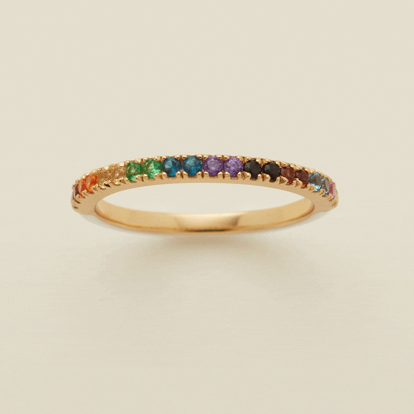 Pride Ring Gold Vermeil / 5 Ring