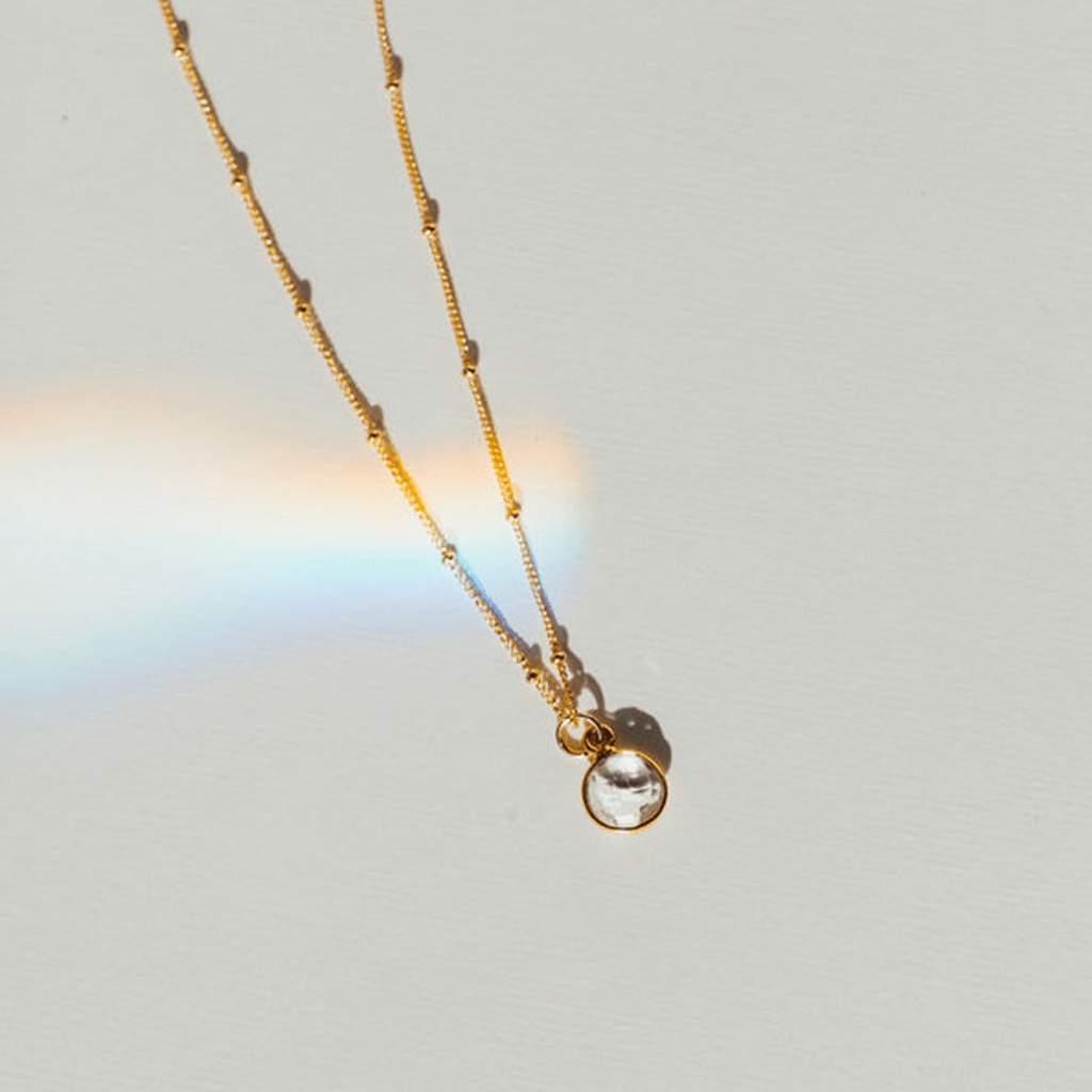 Prism Gemstone Necklace Necklace