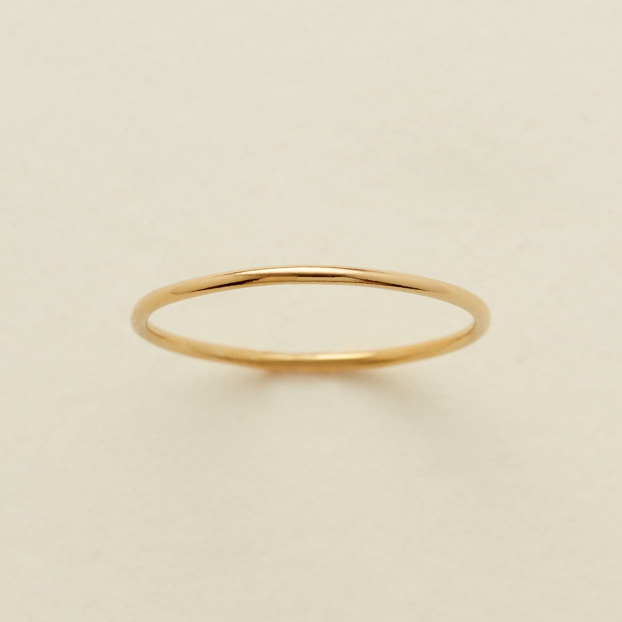 Made By Mary Round Stacking Ring | Simple, Stackable, Classic Design