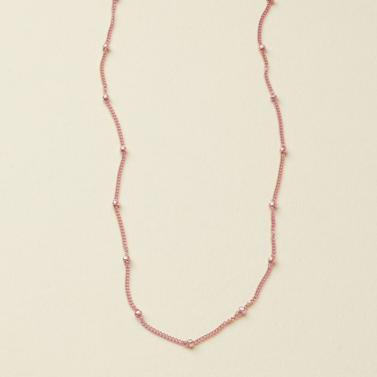 Satellite Chain | Final Sale Rose Gold Filled / 20" Necklace