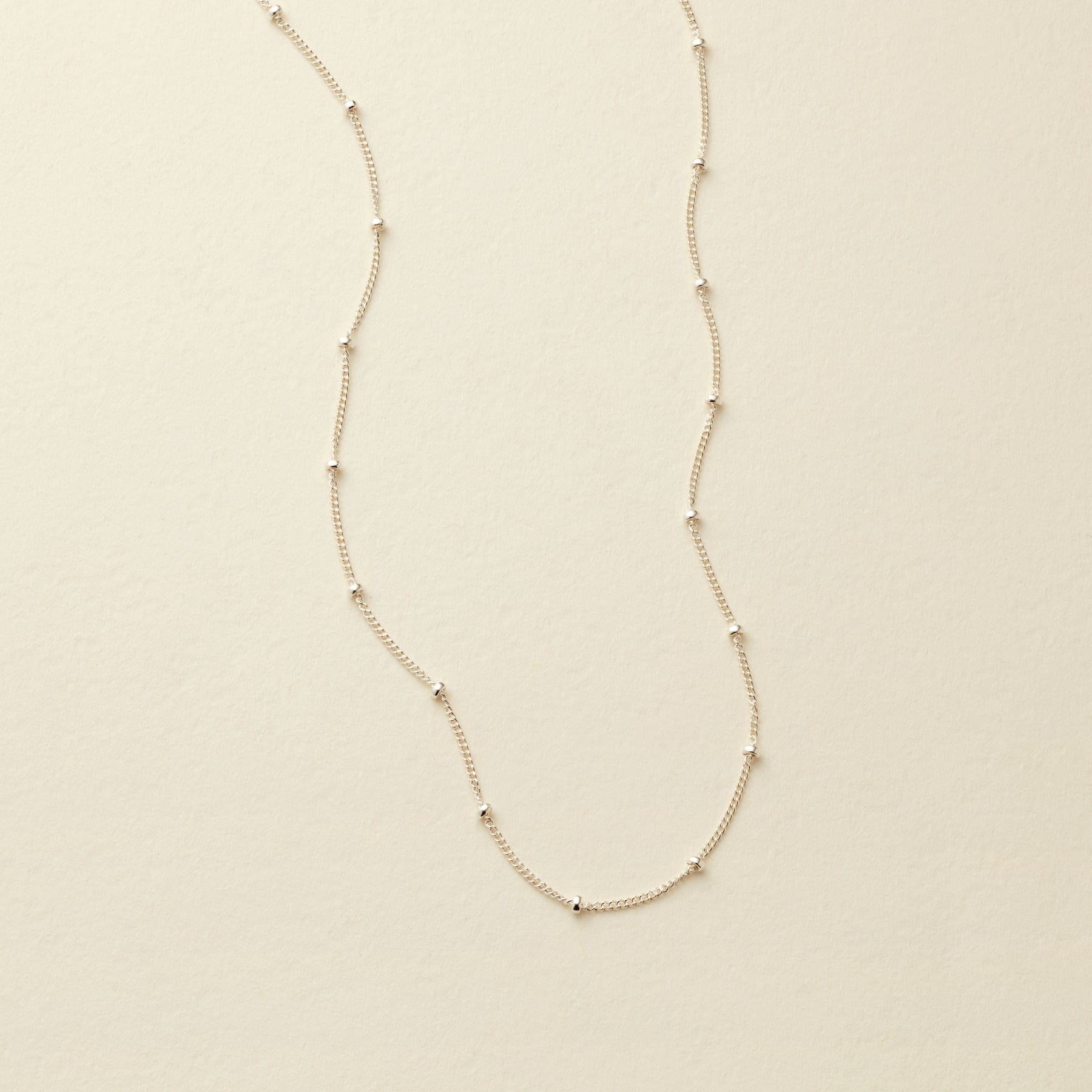 Satellite Chain Silver / 16" Necklace