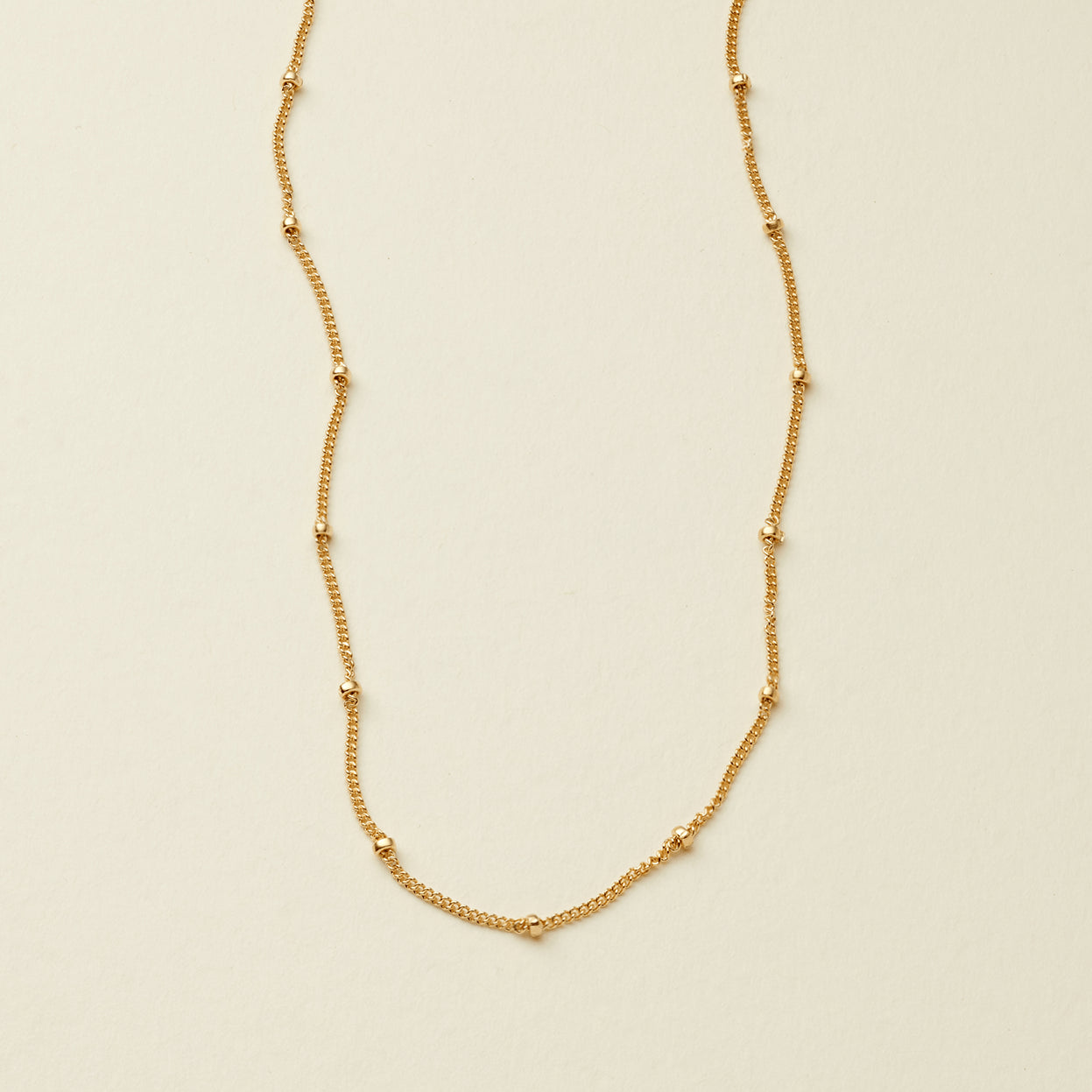 Satellite Choker Necklace Gold Filled / 13-14" Necklace