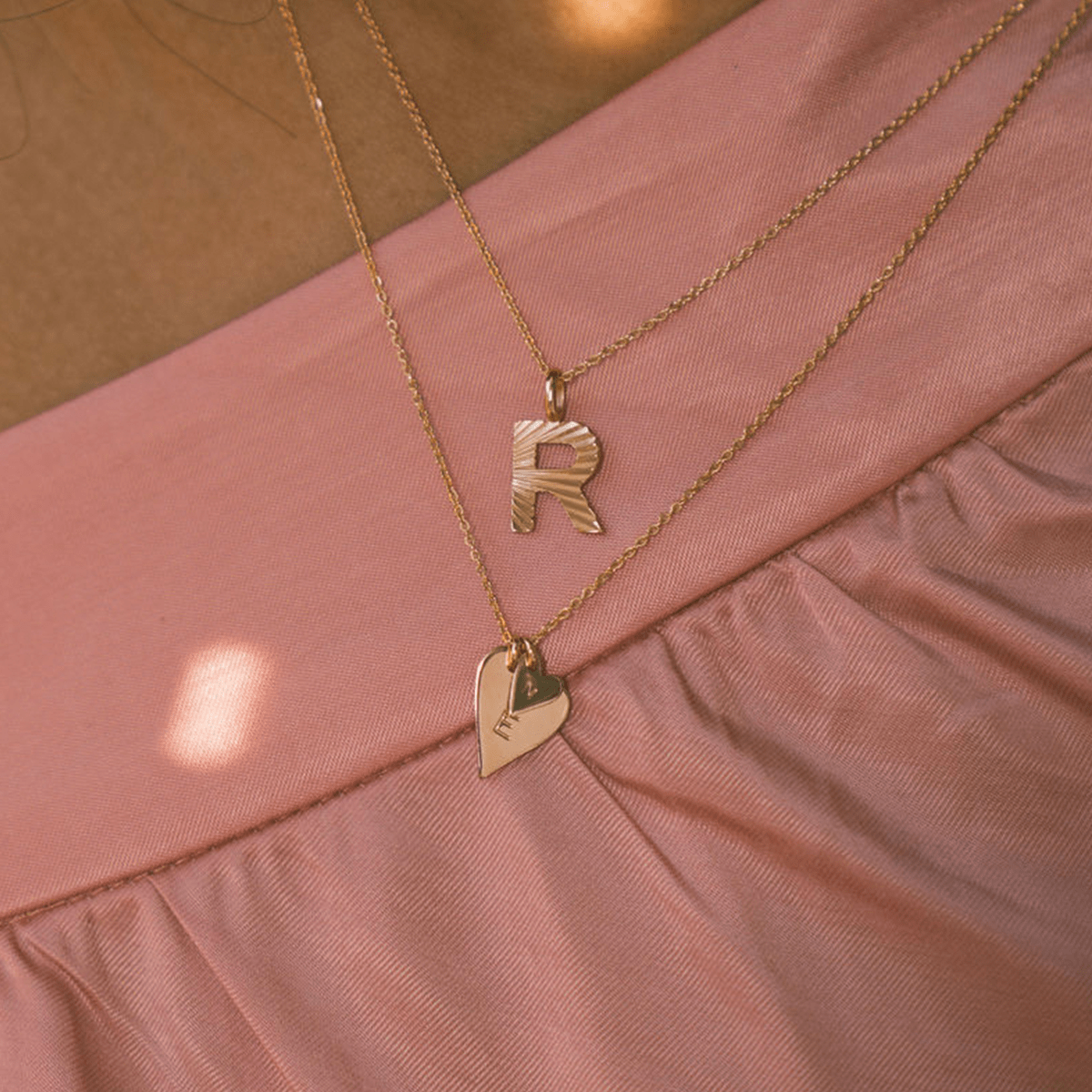 Sweetheart Initial Necklace Necklace